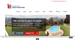 Desktop Screenshot of immobiliarelagomaggiore.it